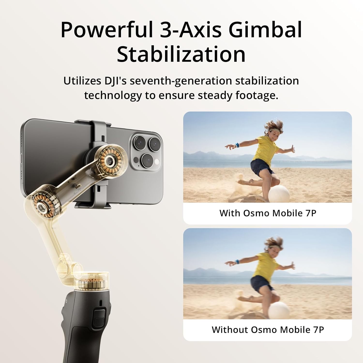  DJI Osmo Mobile 7P Smartphone Gimbal